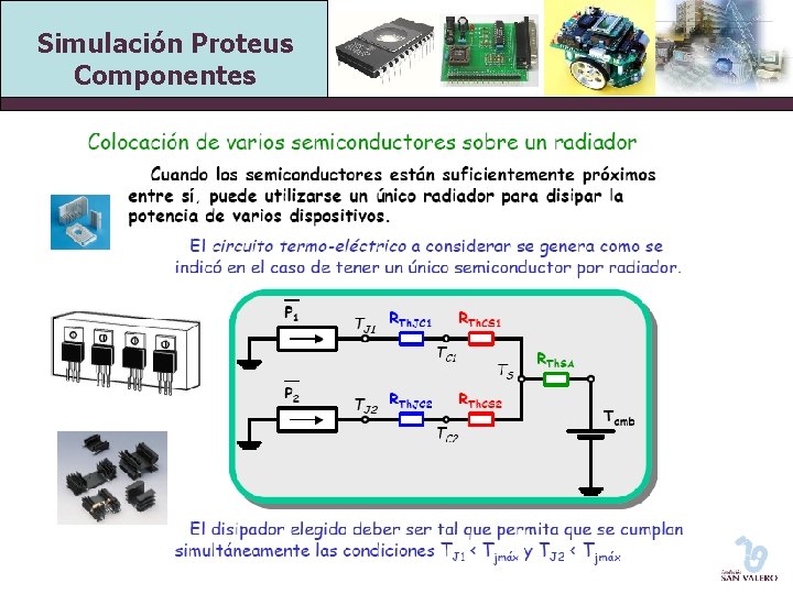 Simulación Proteus Componentes 