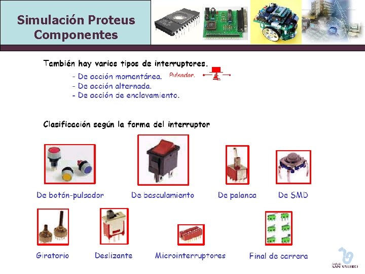 Simulación Proteus Componentes 