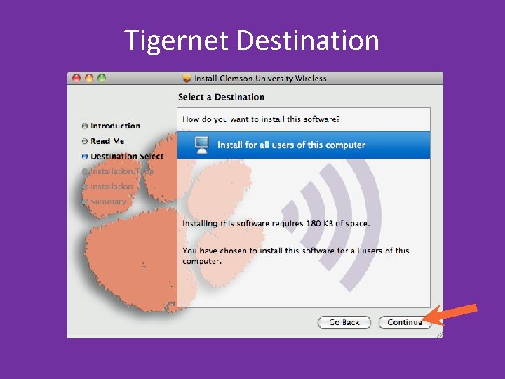 Tigernet Destination Tigernet Destination