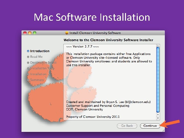Mac Software Installation Mac Software Installation