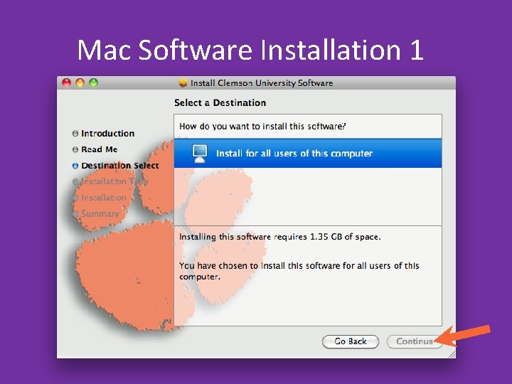 Mac Software Installation 1 Mac Software Installation 1