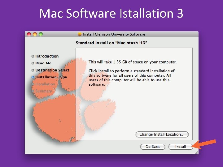 Mac Software Istallation 3 Mac Software Istallation 3