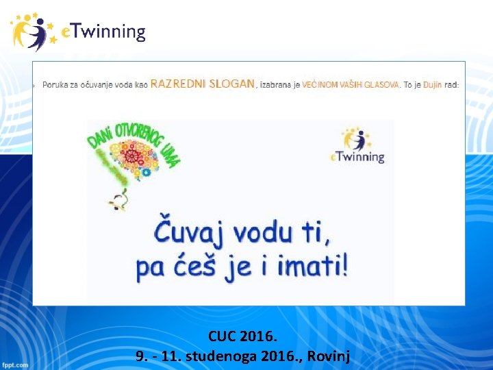 CUC 2016. 9. - 11. studenoga 2016. , Rovinj 