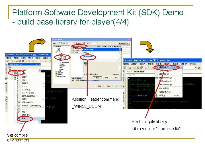 1 Platform Software Development Kit (SDK) Demo - build base library for player(4/4) 2