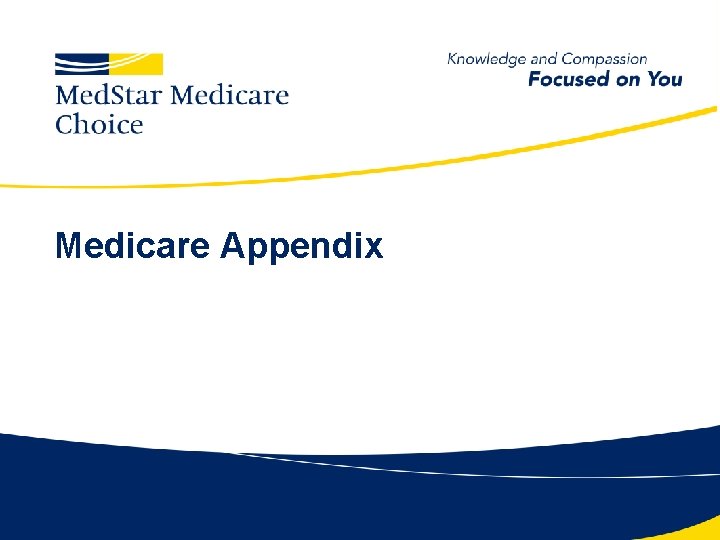 Medicare Appendix 