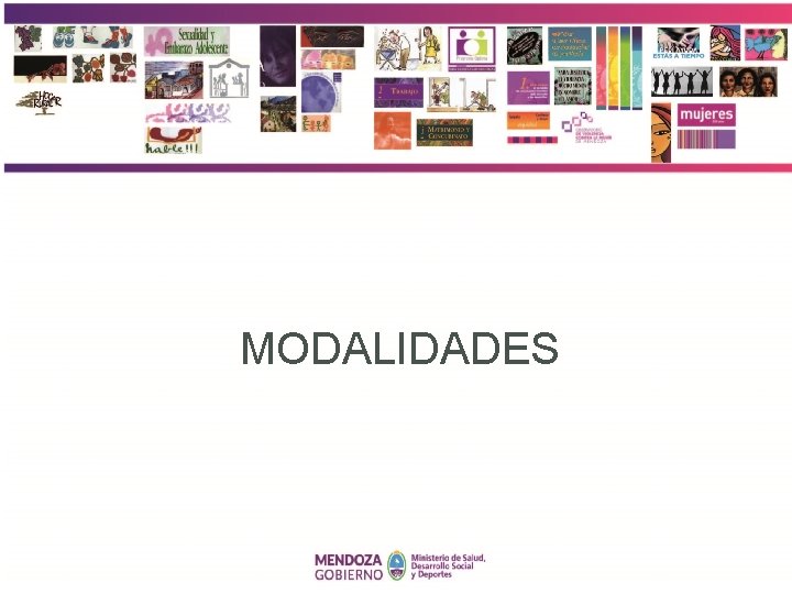 MODALIDADES 