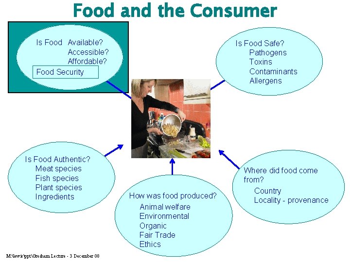 Food and the Consumer Is Food Available? Accessible? Affordable? Food Security Is Food Authentic?