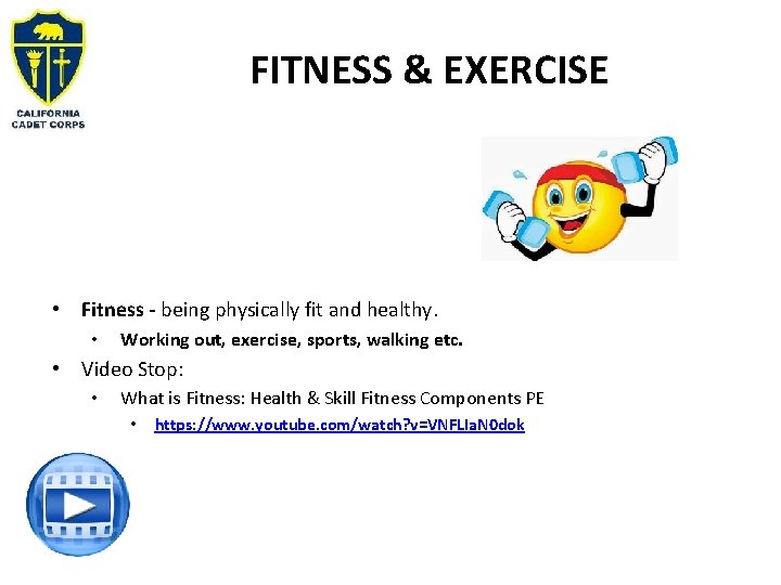FITNESS & EXERCISE • Fitness - being physically fit and healthy. • Working out, FITNESS & EXERCISE • Fitness - being physically fit and healthy. • Working out,