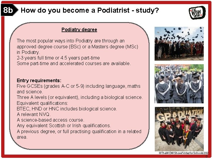 8 b How do you become a Podiatrist - study? Podiatry degree The most