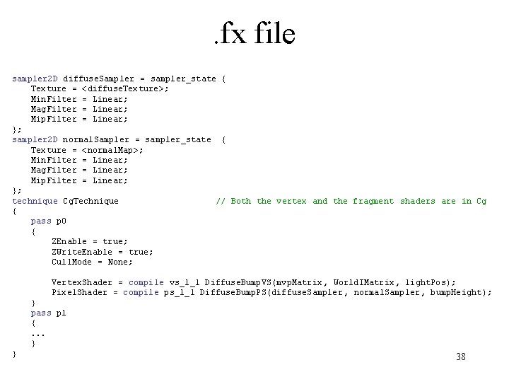 . fx file sampler 2 D diffuse. Sampler = sampler_state { Texture = <diffuse. . fx file sampler 2 D diffuse. Sampler = sampler_state { Texture = <diffuse.