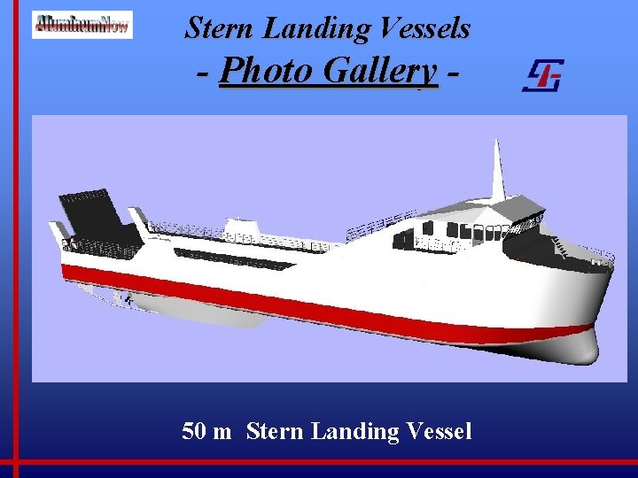 Stern Landing Vessels - Photo Gallery - 50 m Stern Landing Vessel 