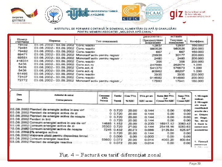 INSTITUTUL DE FORMARE CONTINUĂ ÎN DOMENIUL ALIMENTĂRII CU APĂ ŞI CANALIZĂRII PENTRU MEMBRII ASOCIAȚIEI