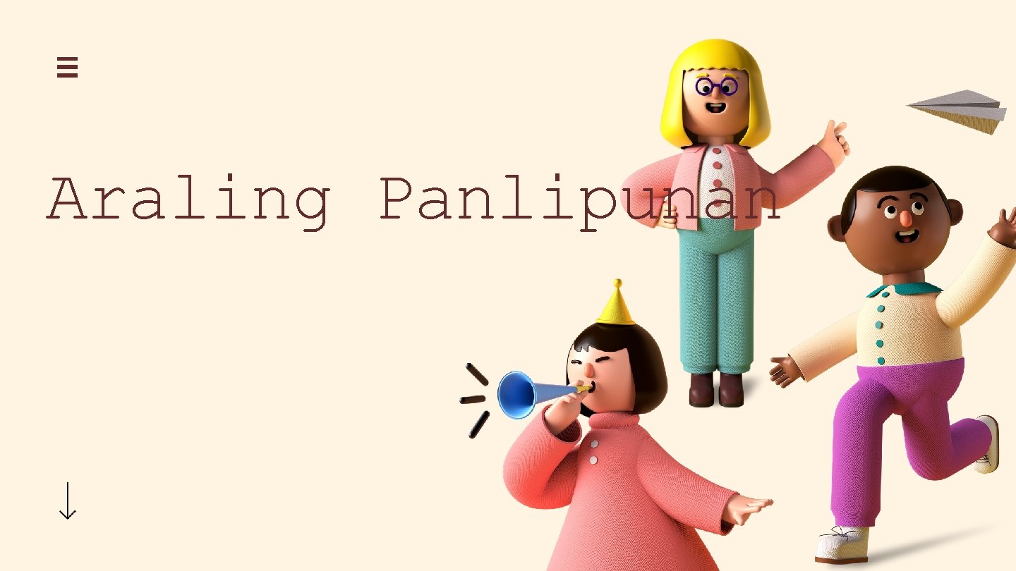 Araling Panlipunan 