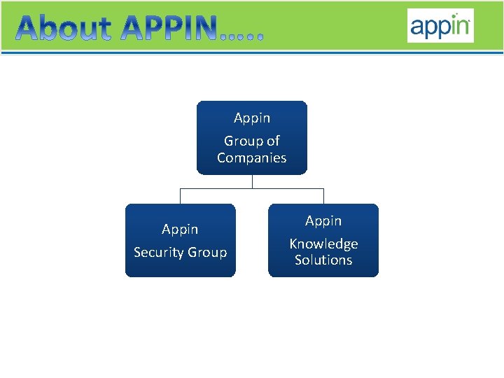 Appin Group of Companies Appin Security Group Appin Knowledge Solutions 