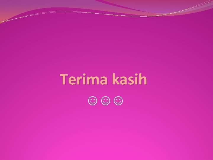 Terima kasih 