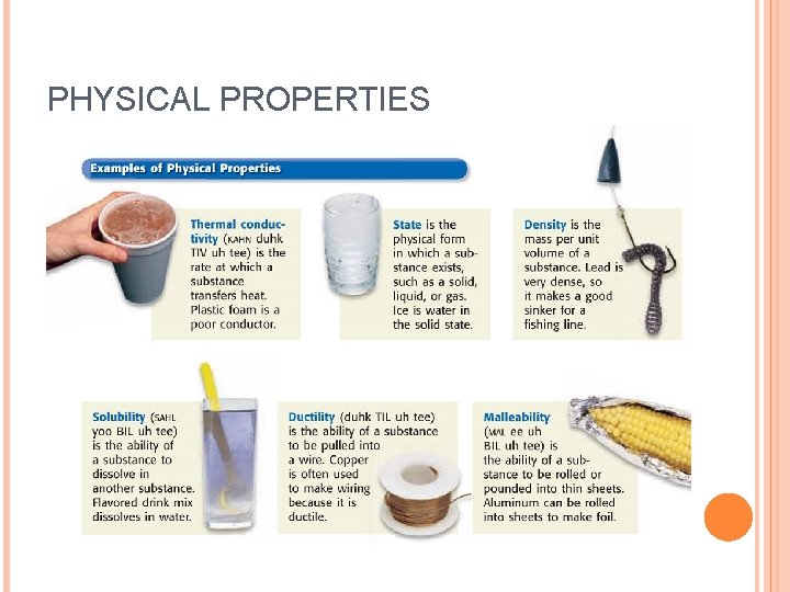 PHYSICAL PROPERTIES 