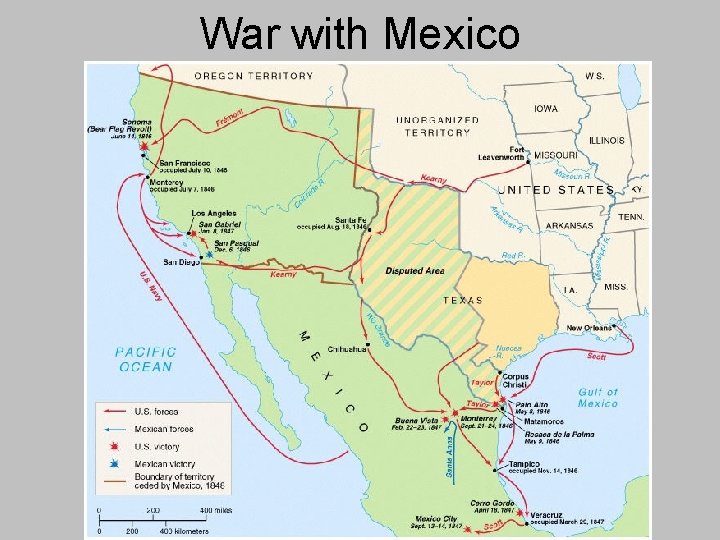 War with Mexico War with Mexico
