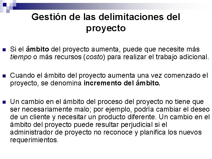 Software de Planificacin de Proyectos Introduccin a la