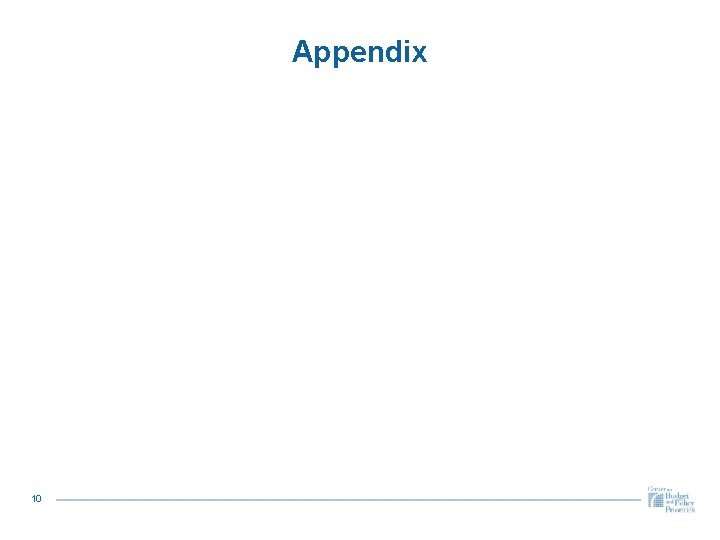 Appendix 10 