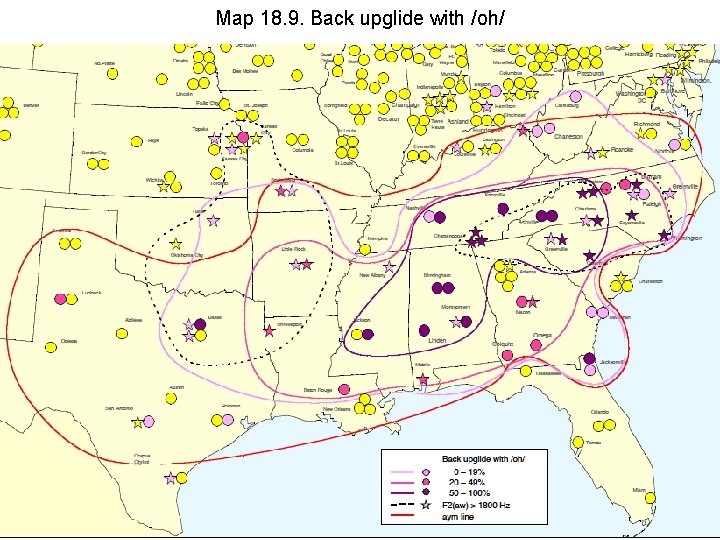 Map 18. 9. Back upglide with /oh/ 