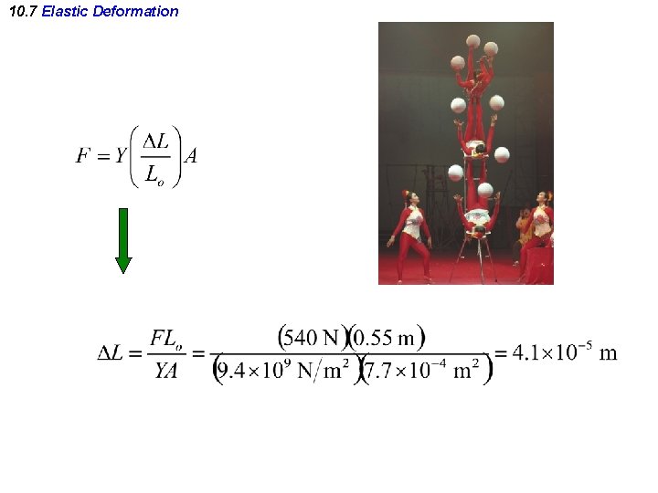 10. 7 Elastic Deformation 