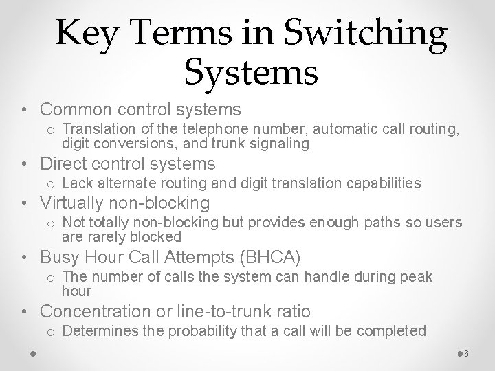 CHAPTER 4 VOICE COMMUNICATIONS Introduction to Telecommunications by