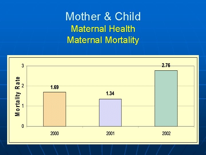 Mother & Child Maternal Health Maternal Mortality 