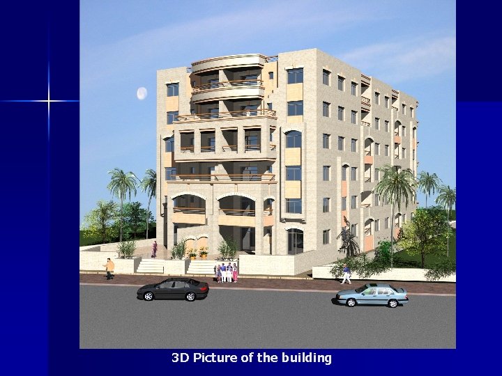 3 D Picture of the building 