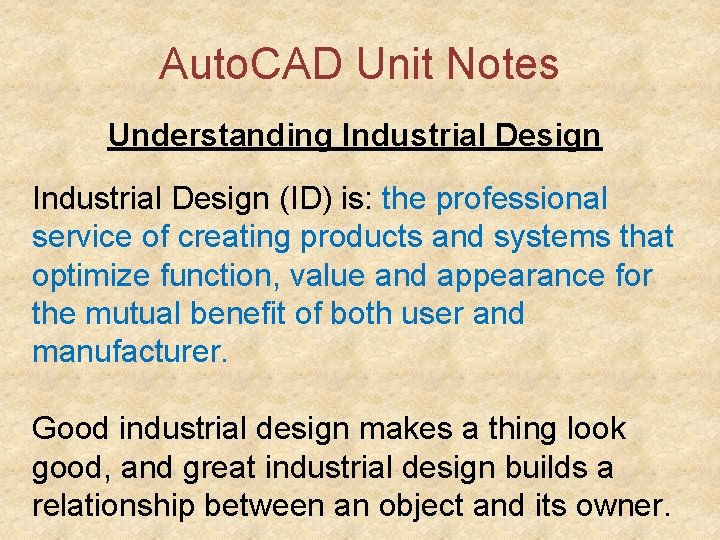 Auto CAD Unit Notes Understanding BIM and Rapid