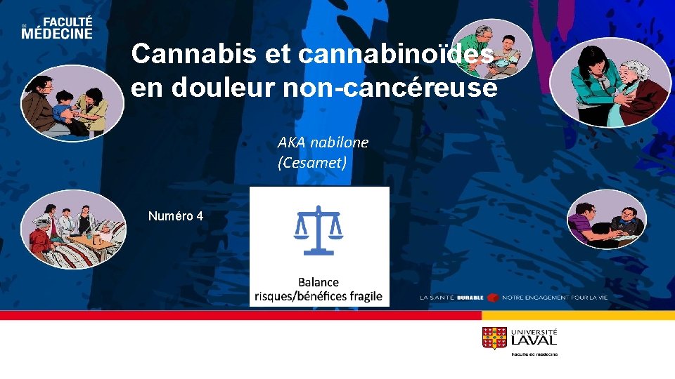 Cannabis et cannabinoïdes en douleur non-cancéreuse AKA nabilone (Cesamet) Numéro 4 