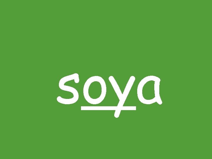 soya soya