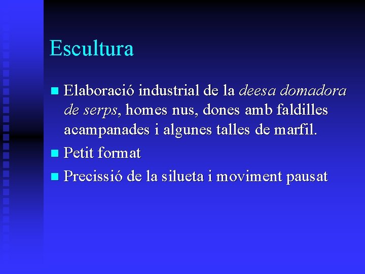 Escultura Elaboració industrial de la deesa domadora de serps, homes nus, dones amb faldilles Escultura Elaboració industrial de la deesa domadora de serps, homes nus, dones amb faldilles