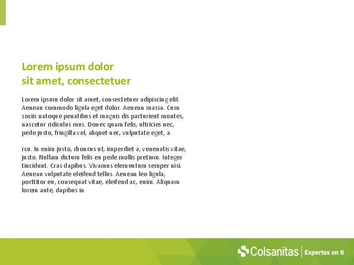 Lorem ipsum dolor sit amet, consectetuer adipiscing elit. Aenean commodo ligula eget dolor. Aenean