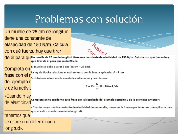 Problemas con solución Re co sue m lv pr e ue es ba tos Problemas con solución Re co sue m lv pr e ue es ba tos