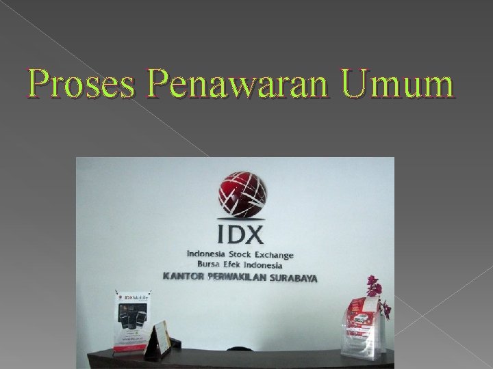 Proses Penawaran Umum 