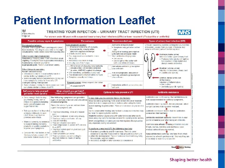 Patient Information Leaflet 