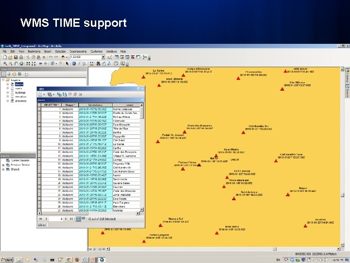 WMS TIME support 