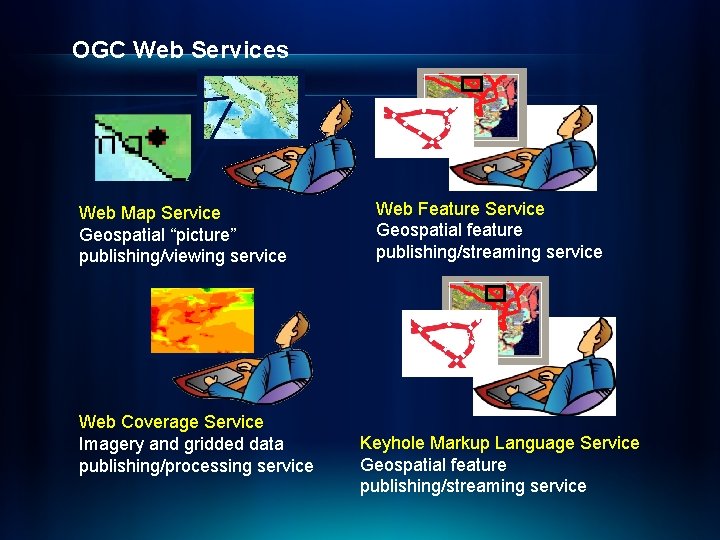 I-295 I- I 8 95 OGC Web Services 7 Web Map Service Geospatial “picture”