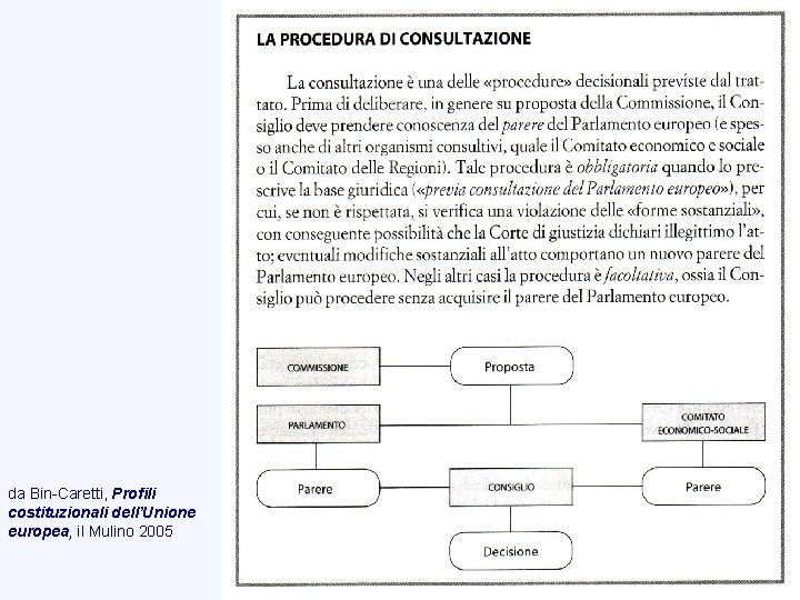 da Bin-Caretti, Profili costituzionali dell’Unione europea, il Mulino 2005 