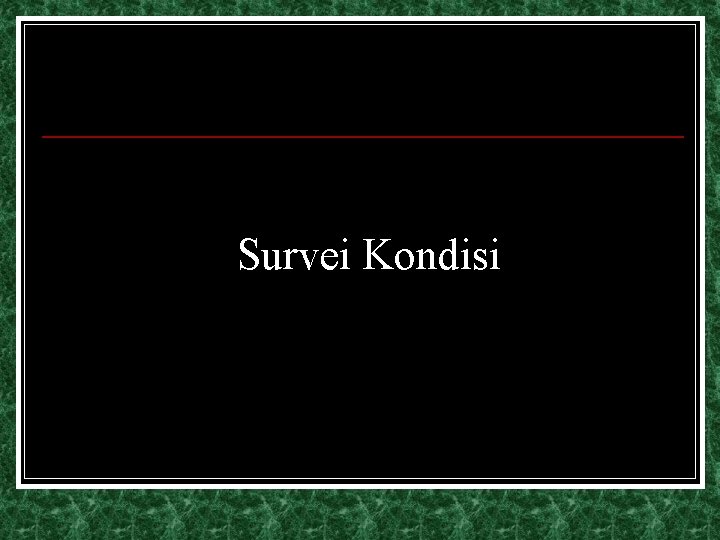 Survei Kondisi 