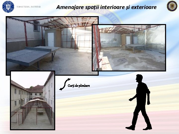 Amenajare spații interioare și exterioare Curți de plimbare 