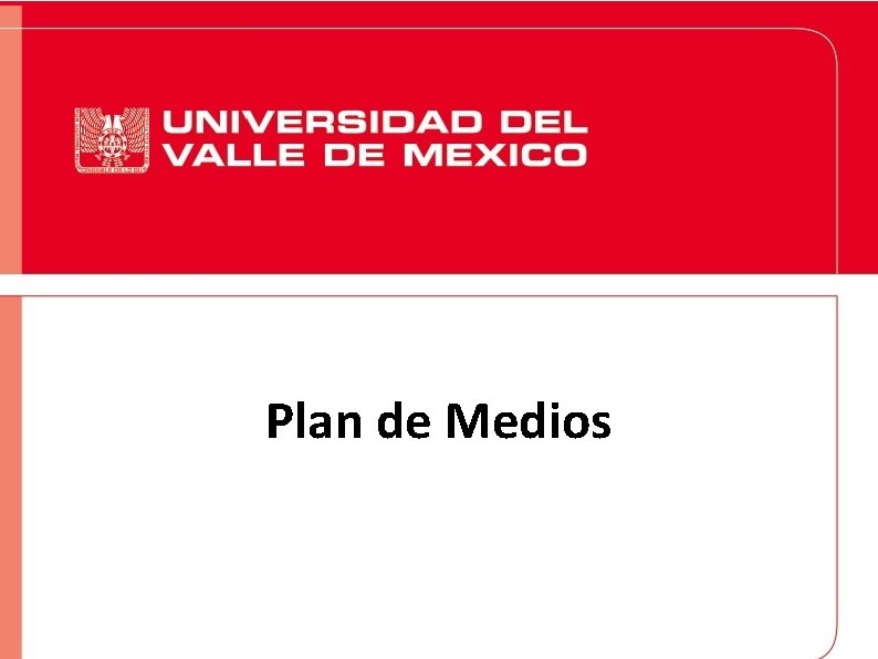 Plan de Medios 