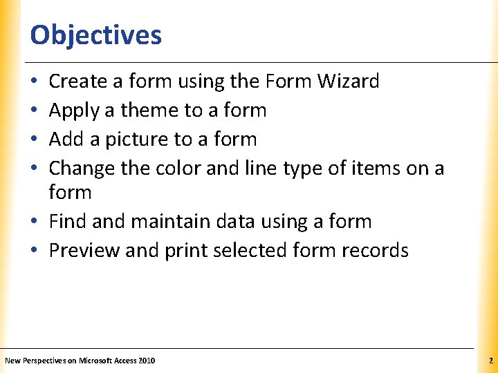 Access Tutorial 4 Creating Forms and Reports Microsoft