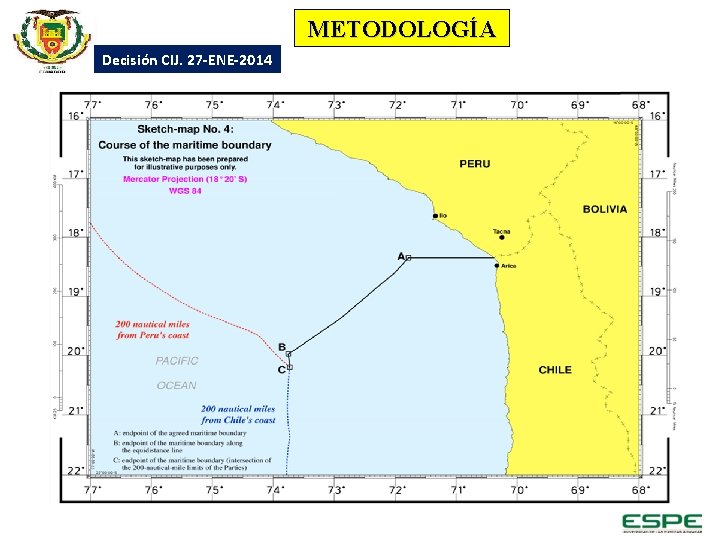 METODOLOGÍA Decisión CIJ. 27 -ENE-2014 