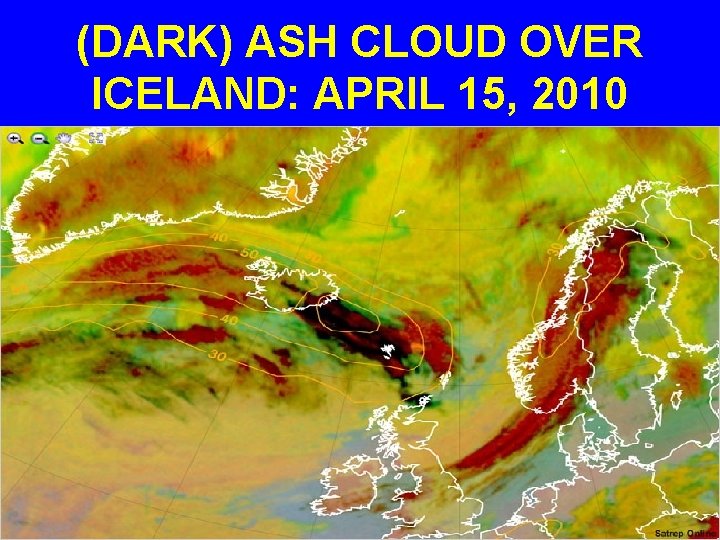 (DARK) ASH CLOUD OVER ICELAND: APRIL 15, 2010 