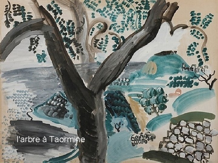 l'arbre à Taormine 