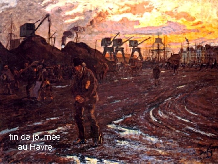 fin de journée au Havre 