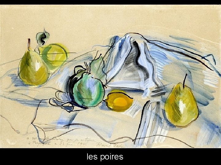 les poires 