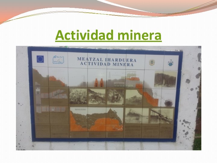 Actividad minera 