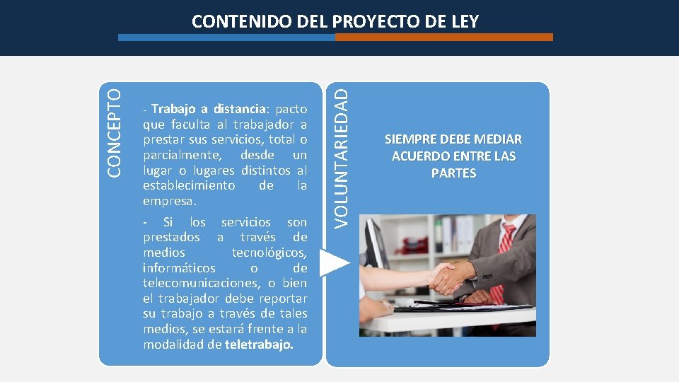 Trabajo a distancia: pacto que faculta al trabajador a prestar sus servicios, total o